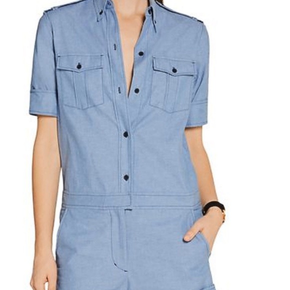 ISABEL MARANT Denim Romper short Jumpsuit M - Picture 6 of 8